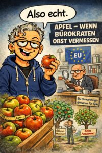 Apfel – wenn Bürokraten Obst vermessen
